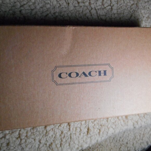 Vintage Coach Large Continental Clutch wallet, NIB in British Tan, 4827 - Picture 9 of 14